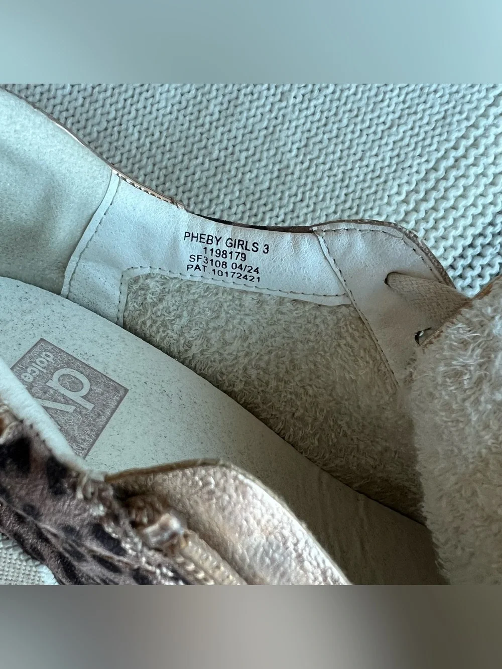 Dolce Vita Pheby Girls Sneakers